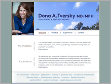 Tablet Screenshot of donatversky.com